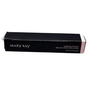 Mary Kay Unlimited Lip Gloss Nude Blush Nu Voilé Travel Size Boxed 0.13